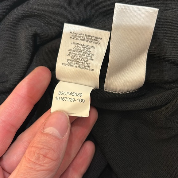 Excellent Black Pullover Kimono Dress Size M - Picture 14 of 14